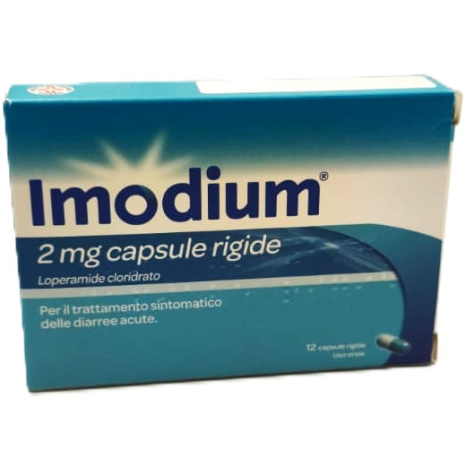 IMODIUM 12CPS 2MG