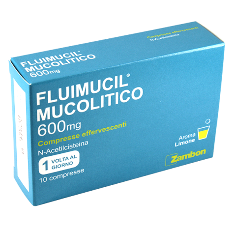 FLUIMUCIL MUCOL*10CPR EF600M GMM