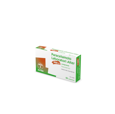 PARACETAMOLO ALT 20CPR 500MG