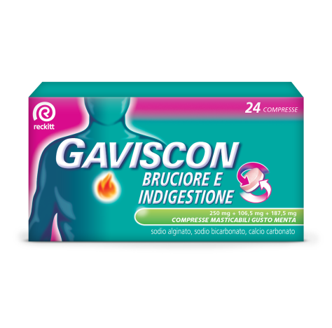 GAVISCON BRUCIORE E IND 24CPR