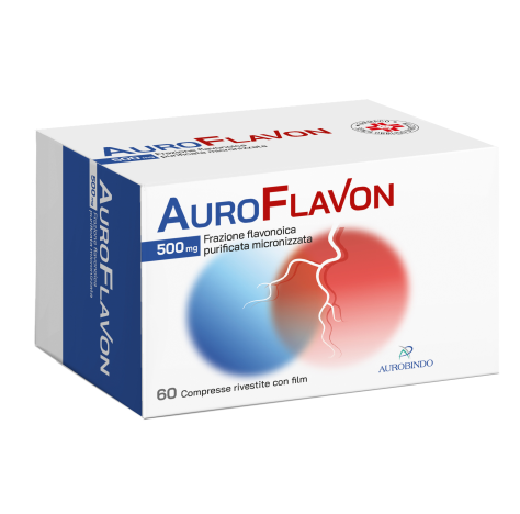AUROFLAVON 60CPR RIV 500MG