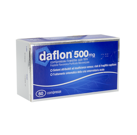 DAFLON 60CPR RIV 500MG