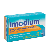 IMODIUM 12CPR OROSOL 2MG