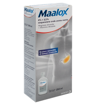 MAALOX OS SOSP 250ML 4%+3,5%