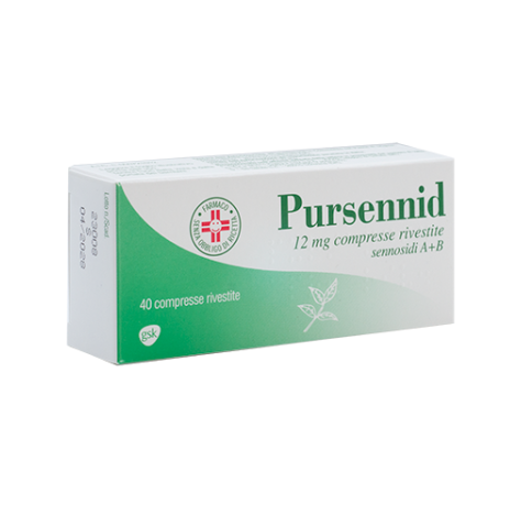 PURSENNID 40CPR RIV 12MG