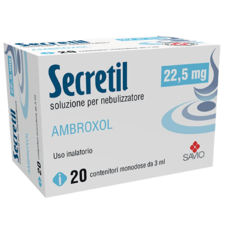 SECRETIL Nebulizz.22,5mg 20D.