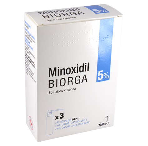 MINOXIDIL BIORGA SOL*CUT3FL5 GMM