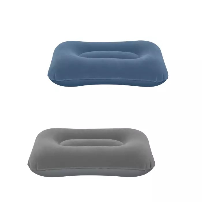 GLOBO Gonfiabili cuscino 42x26x10cm grigio blu assortiti