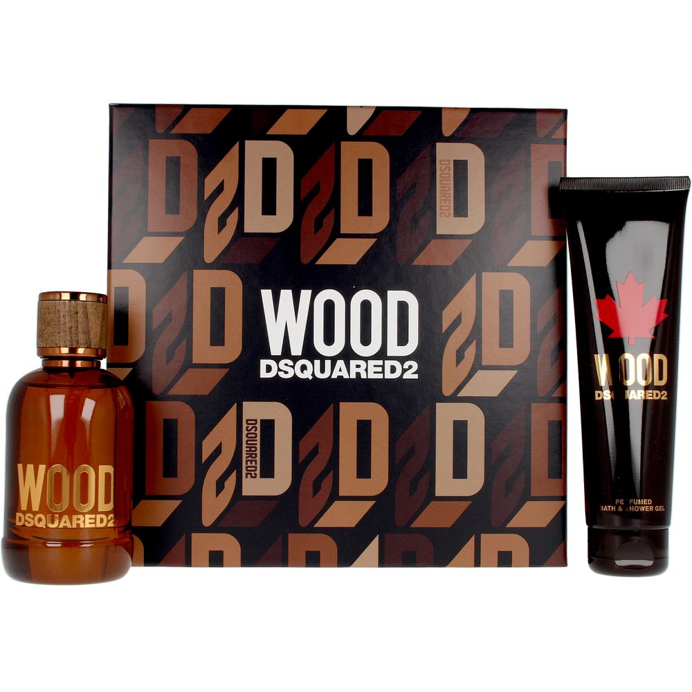 Dsquared2 Wood M Edt 100Ml Set da 2 Pezzi Gel doccia 150 ml + Eau de Toilette 100 ml