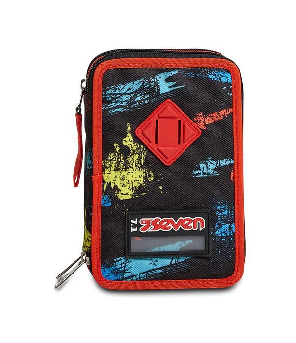 Astuccio 3 Zip Scratchy Boy Seven