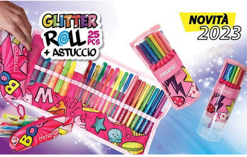Glitter Roll + Astuccio Mix Mitama