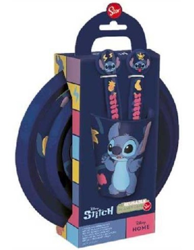 Disney Stitch - Set pranzo 5 pezzi