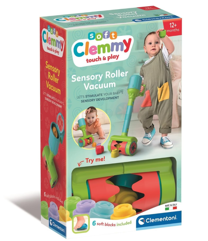CLEMMY - RULLO ASPIRAPOLVERE SENSORIALE