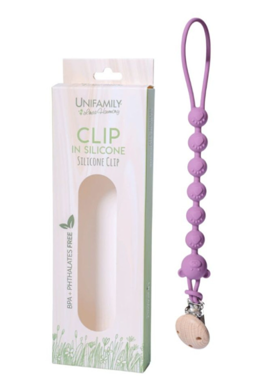 UNIFAMILY - CLIP IN SILICONE MALVA