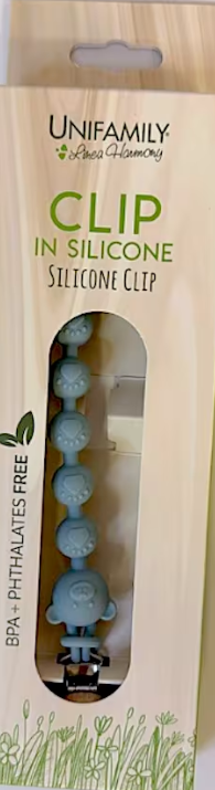 UNIFAMILY - CLIP IN SILICONE AZZURRO
