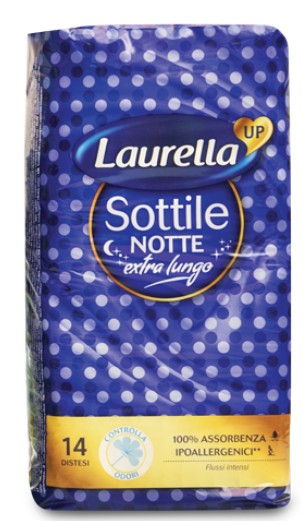 LAURELLA UP - ASSORBENTI SOTTILI NOTTE