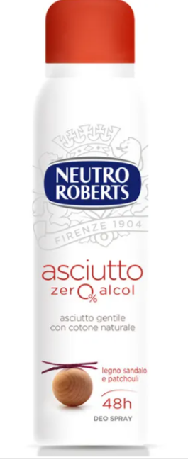 NEUTRO ROBERTS - DEODORANTE SPRAY ASCIUTTO