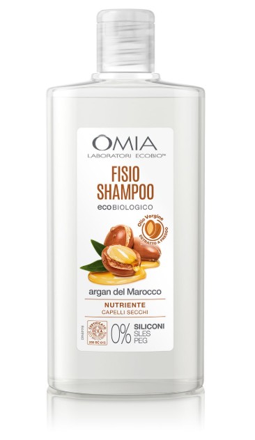 OMIA - FISIO SHAMPOO ARGAN ECOBIO CAPELLI LISCI