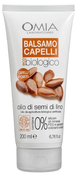 OMIA - BALSAMO CAPELLI CON OLIO DI SEMI DI LINO