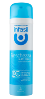 INFASIL - DEODORANTE SPRAY FRESCHEZZA NATURALE