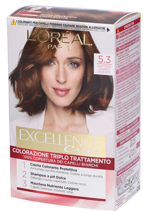 L'OREAL EXCELLENCE CREME N. 5.3 CASTANO