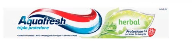 AQUAFRESH - DENTIFRICIO TRIPLA PROTEZIONE HERBAL