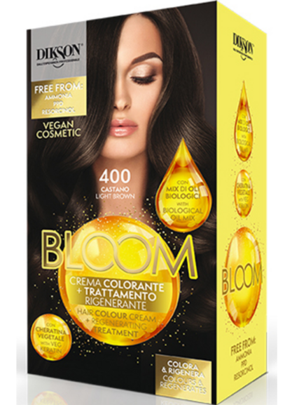 DIKSON - CREMA COLORANTE NUMERO 400 CASTANO