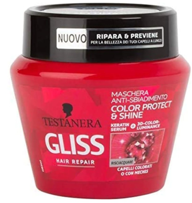 TESTANERA - GLISS HAIR REPAIR MASCHERA ANTI-SBIADIMENTO