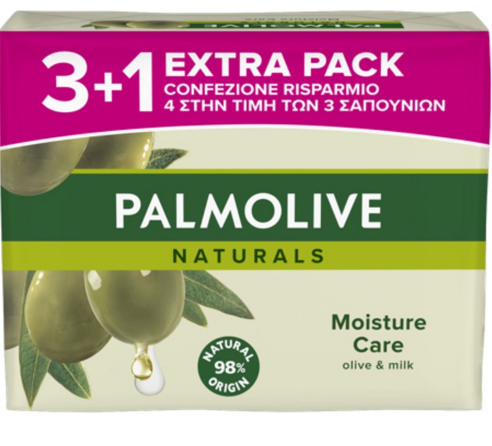 PALMOLIVE - SAPONETTA CON LATTE ED ESTRATTO DI OLIVA