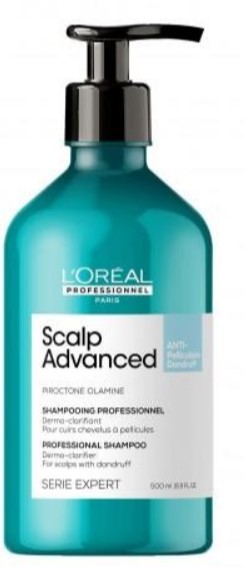 L'OREAL SERIE EXPERT SCALP ADVANCED ANTI FORFORA SHAMPOO 500 ML