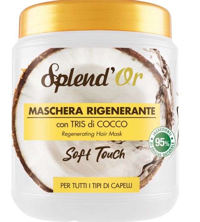 SPLENDOR - MASCHERA CAPELLI COCCO RIGENERANTE