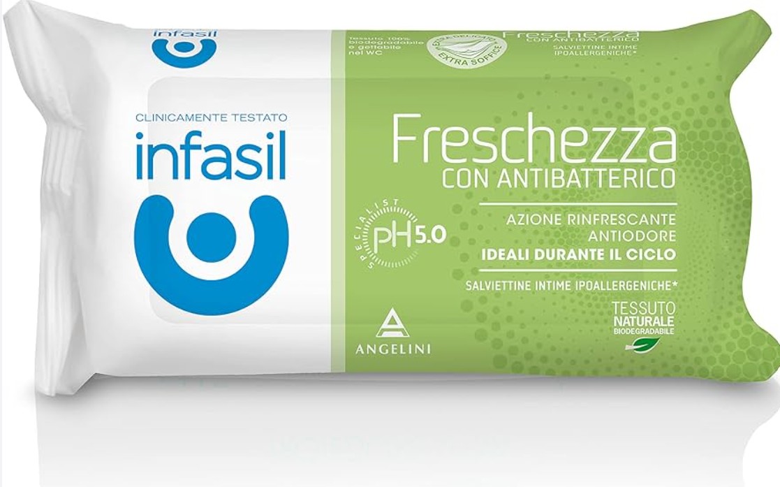 INFASIL - SALVIETTINE INTIME FRESCHEZZA