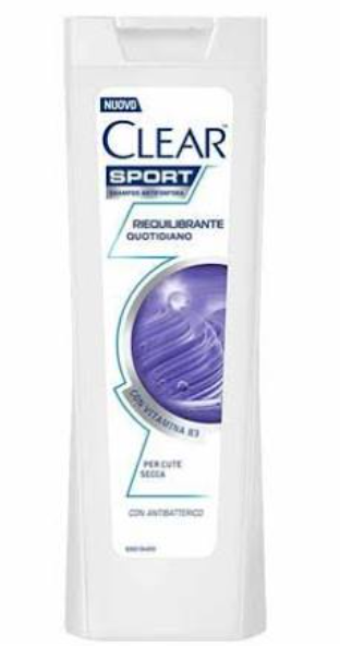 Clear Sport Riequilibrante Quotidiano Shampoo Antiforfora 225 Ml