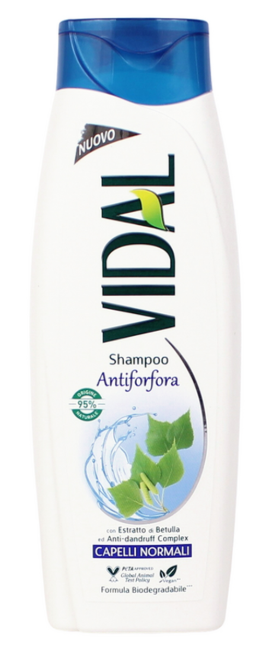 VIDAL - SHAMPOO ANTIFORFORA CON ESTRATTO DI BETULLA