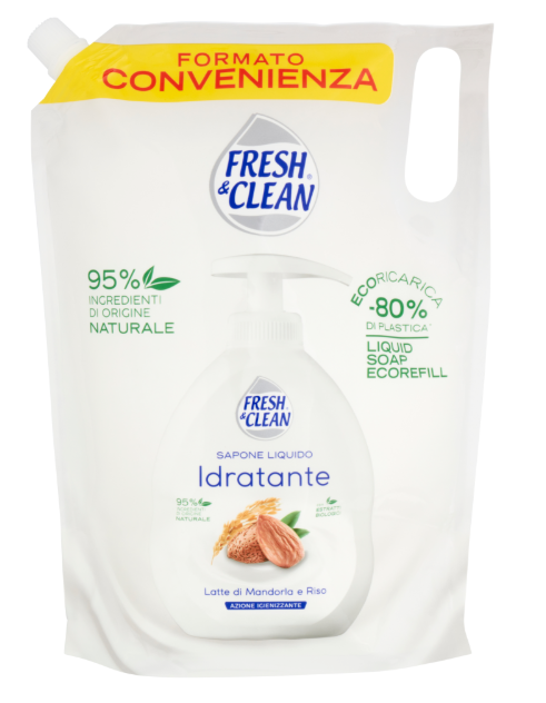 FRESH & CLEAN - RICARICA SAPONE LIQUIDO IDRATANTE