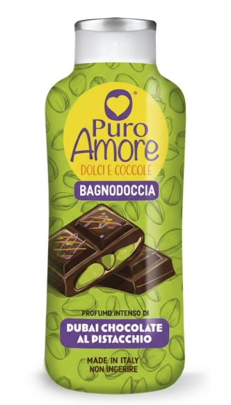 PURO AMORE - BAGNODOCCIA AL DUBAI CHOCOLATE