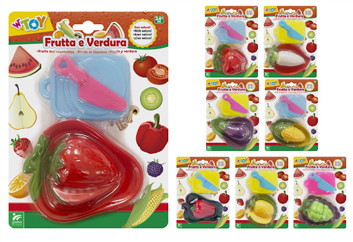 GLOBO WTOY-FRUTTA E VERDURA CON TAGLIERE