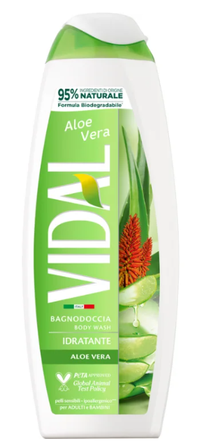 VIDAL - BAGNODOCCIA IDRATANTE ALL'ALOE VERA