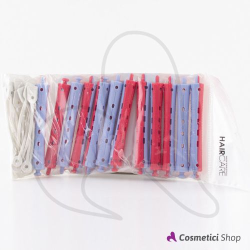 HAIRCARE 12 Bigodini Permanente Forati 11 mm