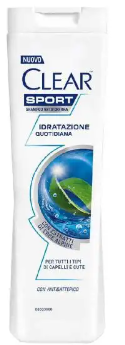 CLEAR - SHAMPOO SPORT IDRATAZIONE QUOTIDIANA