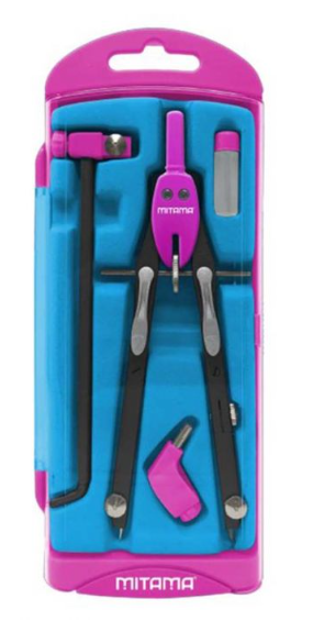 MITAMA - Compasso Balaustrone con Frizione + Prolunga + Mine e Accessori