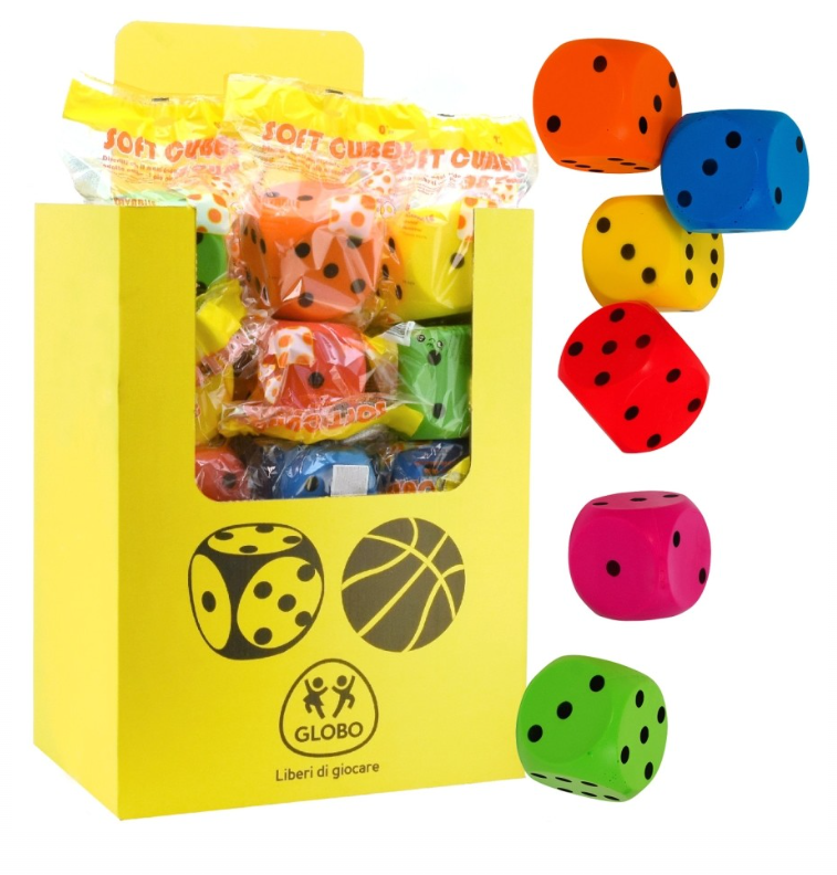 GLOBO MAXI DADO SOFFICE IN SPUGNA 15cm - 37421