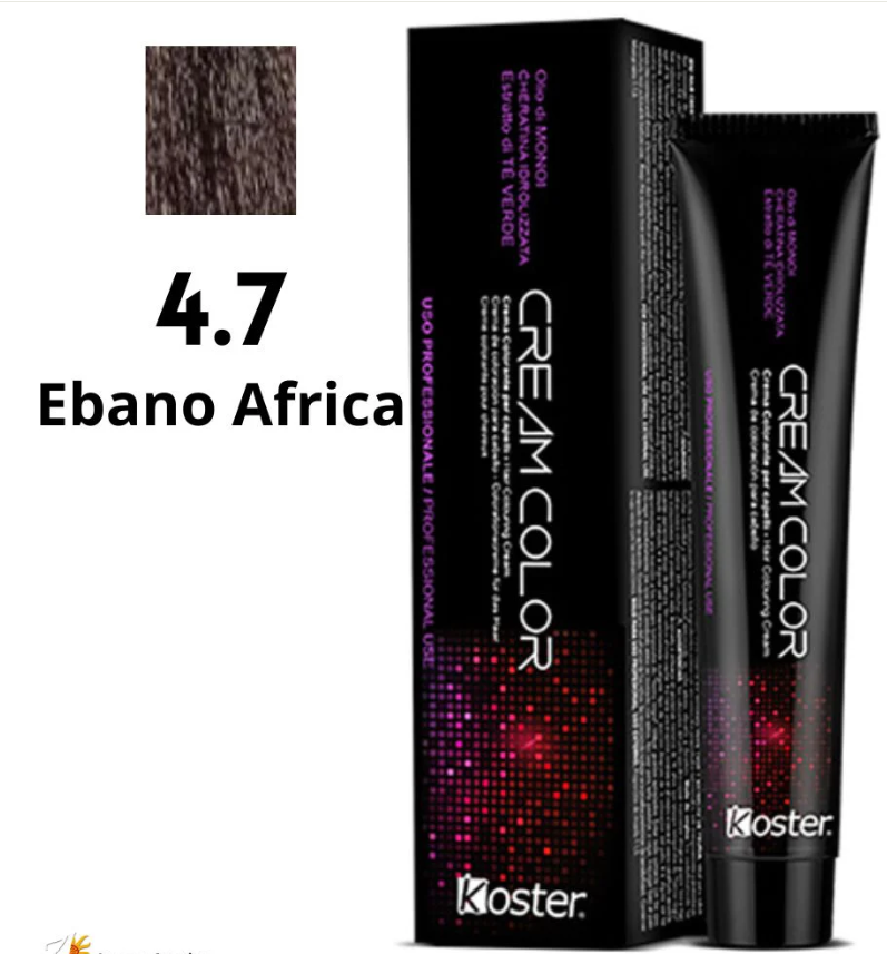 KOSTER CREAM COLOR EBANO AFRICA 4.7 -100ml