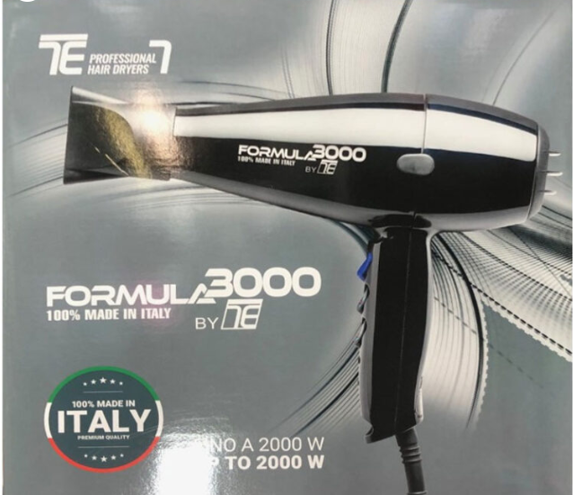 TECNOELETTRA FORMULA 3000 Asciugacapelli professionale + 2 beccucci