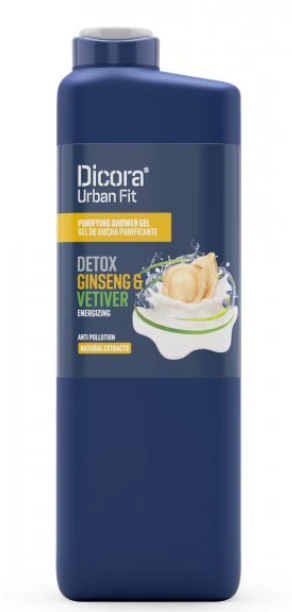 DICORA - GEL DA BAGNO DETOX VETIVER E GINSENG
