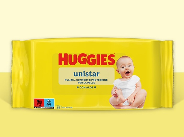 HUGGIES - SALVIETTINE UNISTAR
