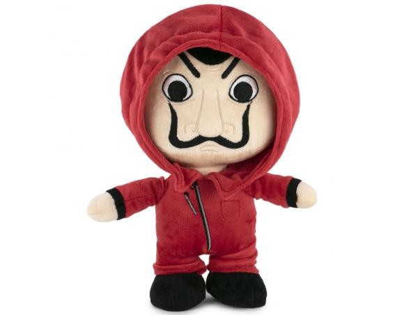La Casa di Carta Peluche 26 cm - Personaggio Ufficiale Giochi Preziosi, Morbido e da Collezione