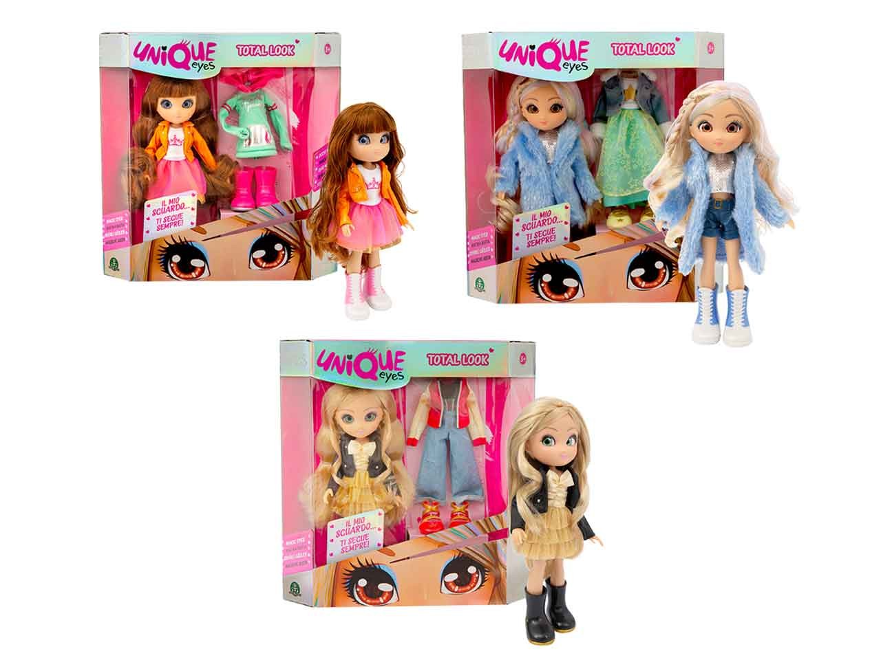 GIOCHI PREZIOSI Unique Eyes Fashion Doll Total Look