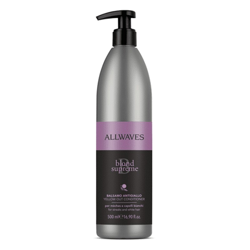 PARISIENNE Allwaves Balsamo Blond Supreme - Balsamo antigiallo 500ml