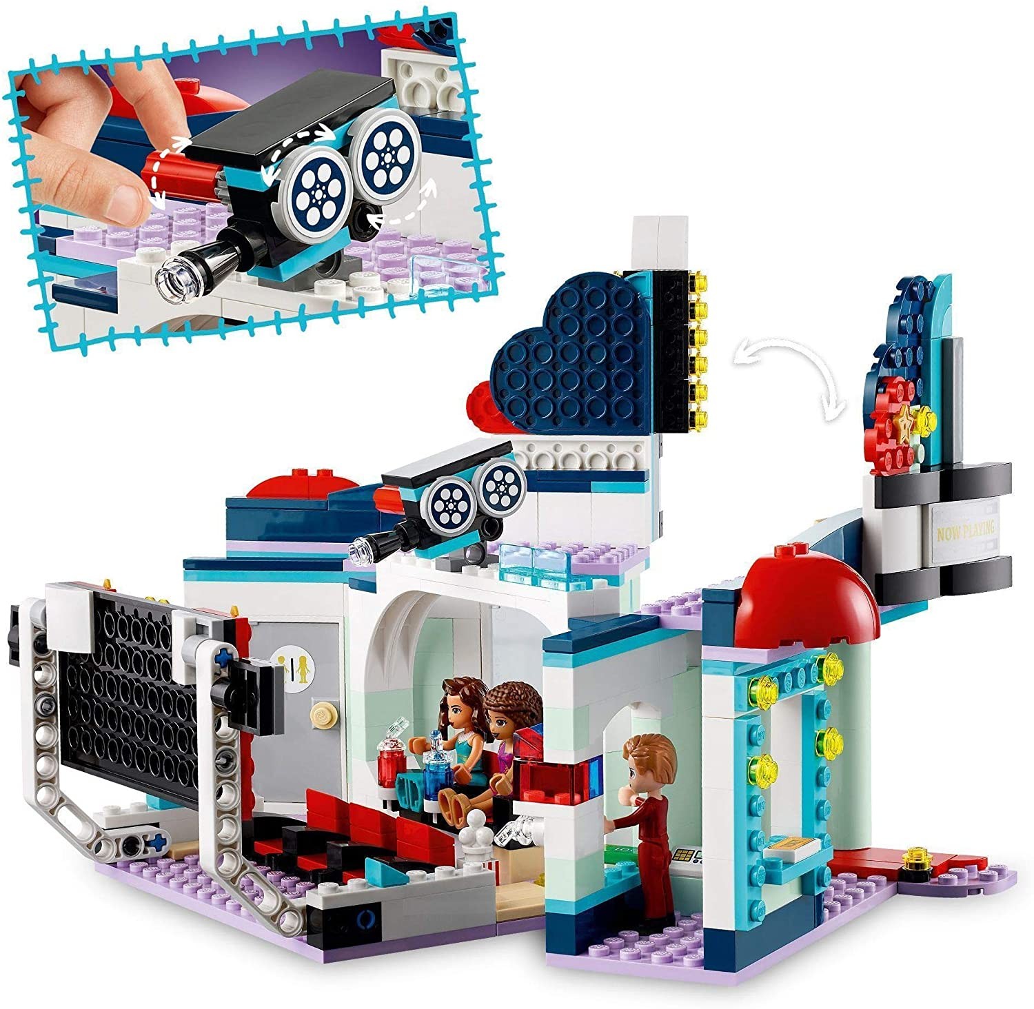 Lego Gioco da costruzione Lego Cinema di Heartlake City con minifigure 439pz